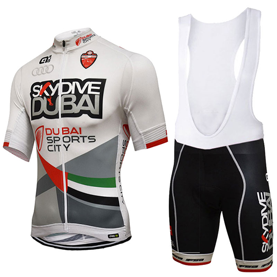 Abbigliamento Ciclismo Southeast Dubai 2017 argentato